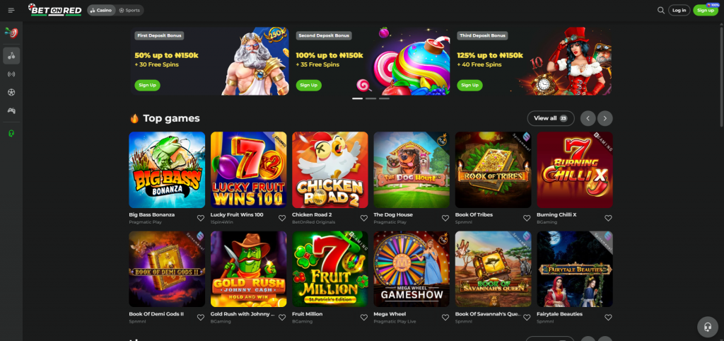 Betonred Nigeria Casino