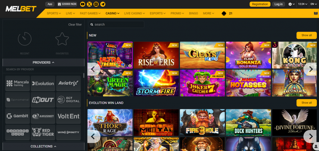 MelBet Casino